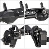 Aluminum 4WS Offset Portal Axle Set with Servo Mount for