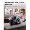 Super Loud Alarm Clock for Bedrooms, Digital Clock Large Display
