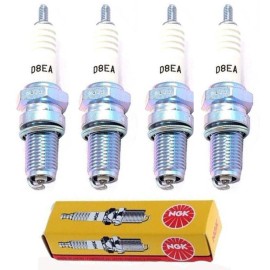 Yamaha 4 x Spark Plug D8EA for Yamaha Grizzly 350 400 450 660 2002-14