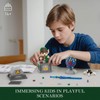 Finger Rock Link Building Set, Game Action Figure Building Kit,
