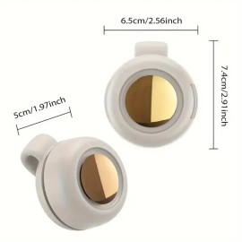 Unbranded Personal Portable Waist Clip Fan USB Rechargeable Neck Hanging Air Conditioner