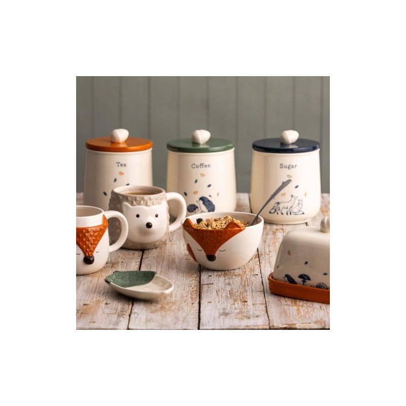Price & Kensington Woodland Collection Butter Dish