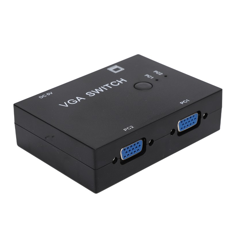 VGA Switcher 2 Input +1 Output MultiComputer Host Converter 2