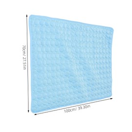 CIYODO Dog Cooling Mat XL Large Lightweight Summer Cooling Pet Mat for Dogs Cats Washable Portable Cool Cushion for Indoor Outdoor Use for Comfort Hot Days