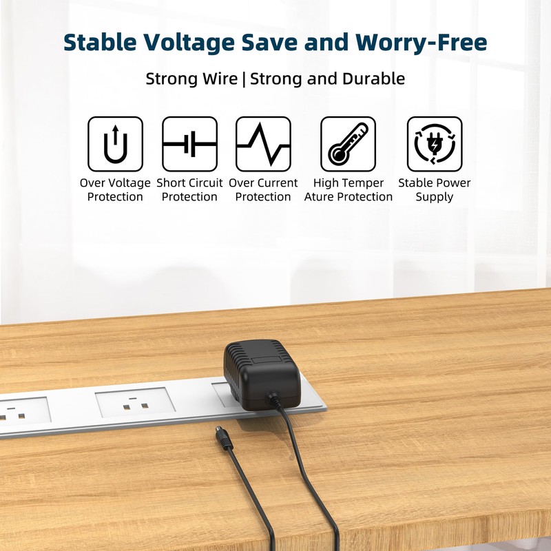 6V 1A Adapter Power Supply, 100-240 50/60Hz AC to DC