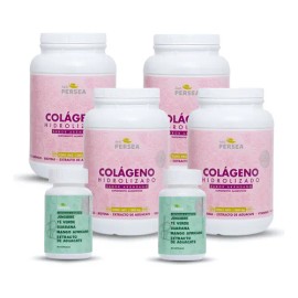 Ag Persea Pack 4 Colgeno Hidrolizado 1.2 Kg-2 Detox Sabor Arndano                                                                                     