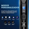 Cepillo de dientes eléctrico con sensor de presión, negro