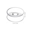 TEHAUX Double Sided Suction Cups 10pcs Clear Silicone Bumpers Heavy