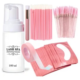 50 Parches De Hidrogel Shampoo  Kit De Cepillos  Cinta 9 M                                                                                            