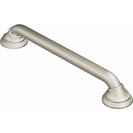 Moen R8736D3GBN 36-Inch Designer Bathroom Grab Bar, Brushed Nickel