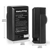 Battery Charger for Sony NP-BN1, NPBN1, Type N Battery, BC-CSN,
