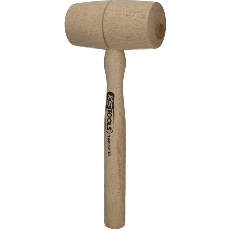 KS Tools 140.5232 Wooden mallet, 300g
