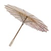Chinese Oiled Paper Umbrella Handmade Paper Umbrella with Wood Handle