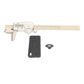 6in Digital Caliper All Metal Auto Off Inch Millimeter Conversion Caliper for DIY 3D Printing Tube Wall Thickness