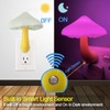 [ 2 Pack ] UTLK LED Mushroom Night Light Lamp