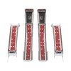HECASA Hood Vent & Handle Kit Compatible with 2003-2009 Hummer