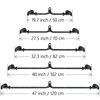 Ergonomic Tricep Rope Pulldown Attachments, Upgraded 27/ 32/ 40 &