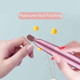 Daiilg 50Pcs Sanding Bands Block Caps Without Grip 80 120 180 13x19Mm Sanding Cap Manicure Pedicure Electric Nail Drill-02