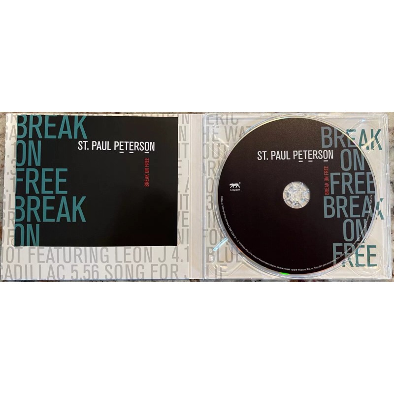 St. Paul Peterson Autographed "Break On Free" CD -