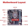 LGA 1155 2nd Gaming Motherboard for Desktop PC, H61 6