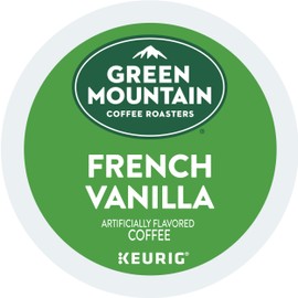 Green Mountain Coffee Roasters French Vanilla Keurig Single-Serve K-Cup pods, Light Roast Coffee, 72 Count
