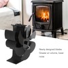 Stove Fan 6 Blades Greater Air Volume Low Noise Operation
