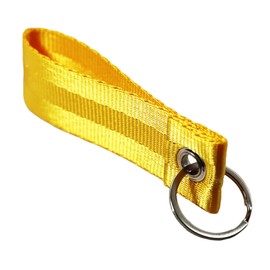 VmG-Store Key Chain Lanyard 9 x 2.5 cm for Car Key Motorcycle Key Ring Motorsport Sports Strap Tuning Accessories Durable S146, yellow