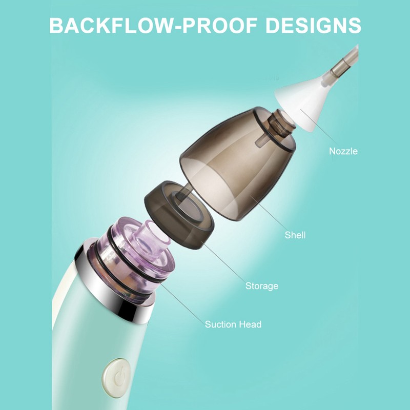 Multi‑Function Electric Vacuum Nose Cleaner Nasal Aspirator Suction Snot Remover