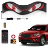 LED Sign for Truck Windshield, 24"×5" Devil Eyes Display App