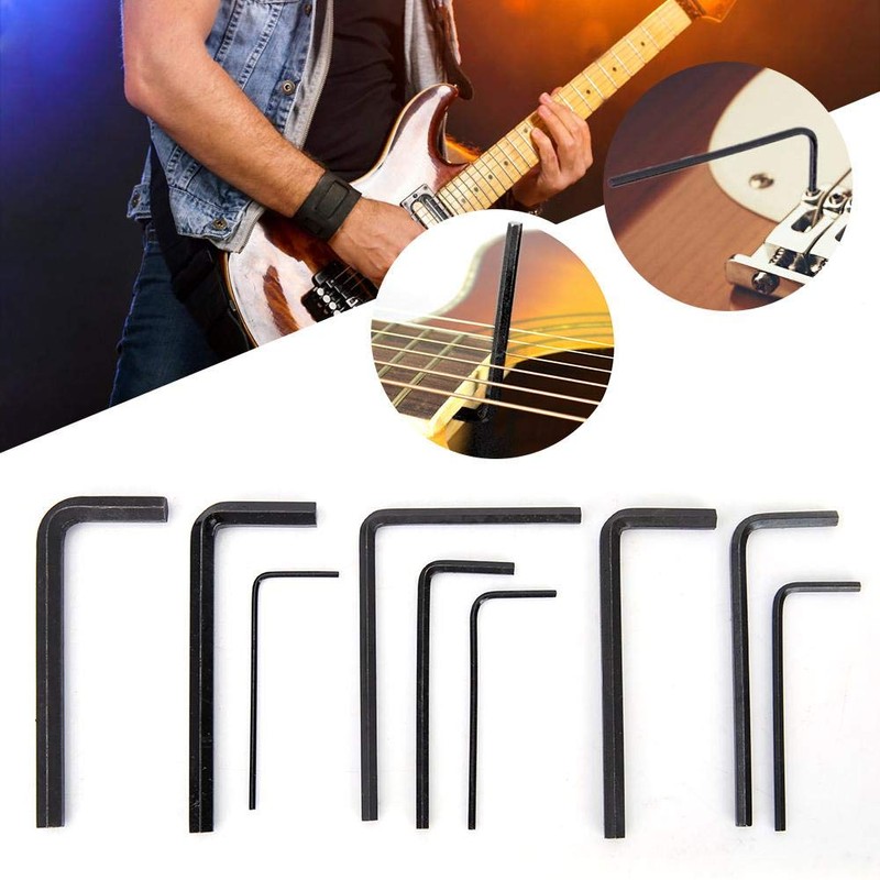 Bnineteenteam Universal Guitar Neck Bridge Screw Truss Rod Guitar Hex