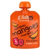 Ella's Kitchen Organic Smooth Mango Puree Stage 1 70g - Pack of 6