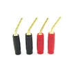 LOYELEY 8pcs 2mm Pin Type Audio Banana Plug Screw in