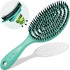 MarQus - Boar Bristle Hair Brush - Detangling Brush for