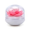 Bloss Lotus Cotton Swab Holder Q-tip Holder Cotton Bud Swabs Toothpick Organizer Dustproof Holder Home Decor - Pink