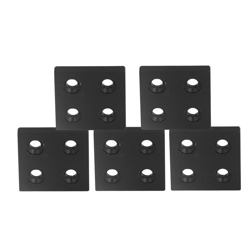 5Pcs Aluminum Profile End Cap Alloy Metal Cover Plate Linear