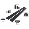 APS iBoard Running Boards 5 inches Matte Black Custom Fit