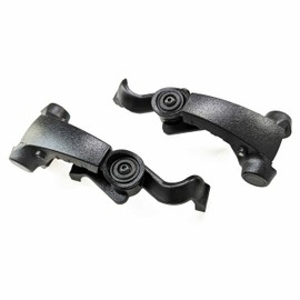 Rear Rail Attachment Kit Compatible with MLOK Helmet for Roger Tech EVO406 and Opsmen Earmor M31 & M32 Headsets (Black)