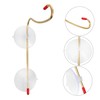 CIYODO Bird Feeder Hook for Hanging Baskets Durable Window Bird