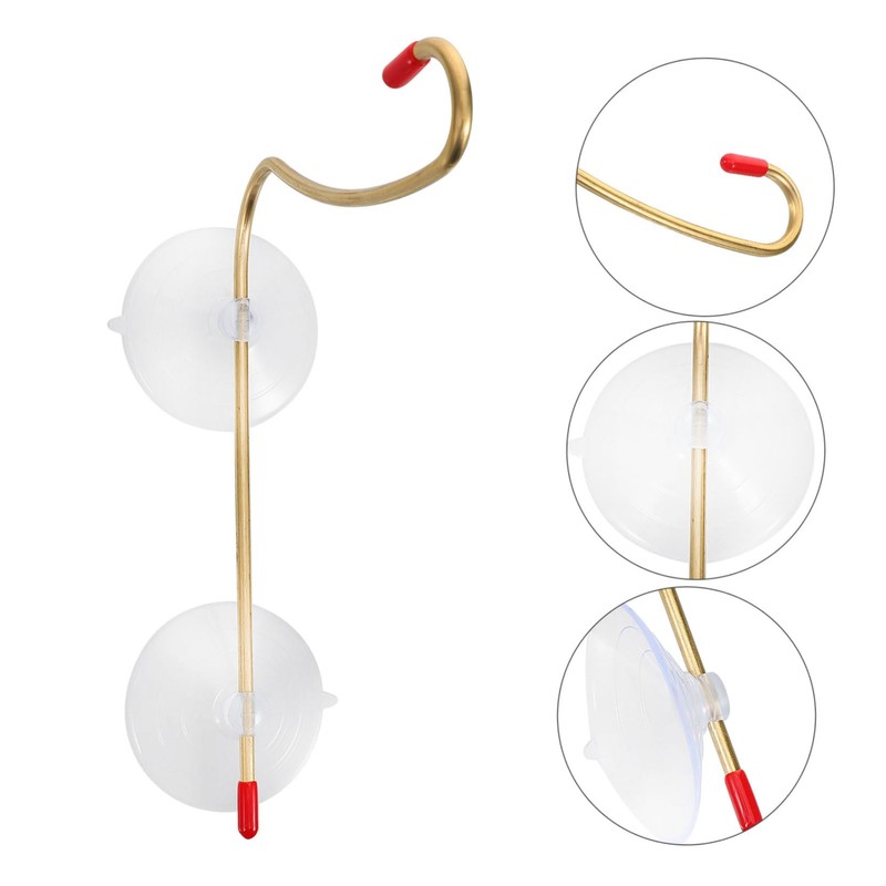 CIYODO Bird Feeder Hook for Hanging Baskets Durable Window Bird