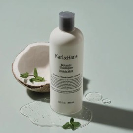 TO 칼앤한스 보타닉 샴퓨 더블민트 TO Cal & Hans Botanical Shampoo Double Mint, 390ml × 1개