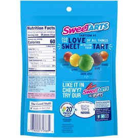 Nestle Mini Chewy Sweetarts 12 ounces (Pack of 8)