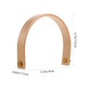 Kichvoe Wooden Teapot Handle Replacement Set 2 Pieces Heat-Resistant Beech