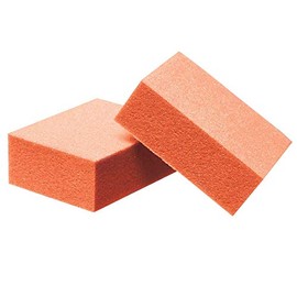 ForPro Mini Buffing Block, Orange, 100/180 Grit, 1000-Count