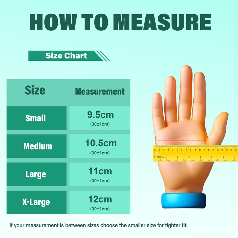 SUPPORTSMART Donning Gloves for Compression Stockings - Enhanced Grip, Tear-Resistant,