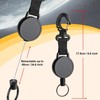 fantaseal 2-Pack Retractable Steel Rope CB Mic Hanger Holder Microphone