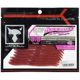 JACKALL Flick Shake, Sight Magic, 3.8 Inches, Earthworm