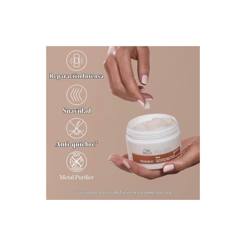 Wella Professionals Fusion Mascarilla Reparadora con Aminoacidos de Seda