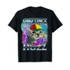 Greetings Huzz Funny Cat Meme Lovers Silly Cats Brainrot T-Shirt
