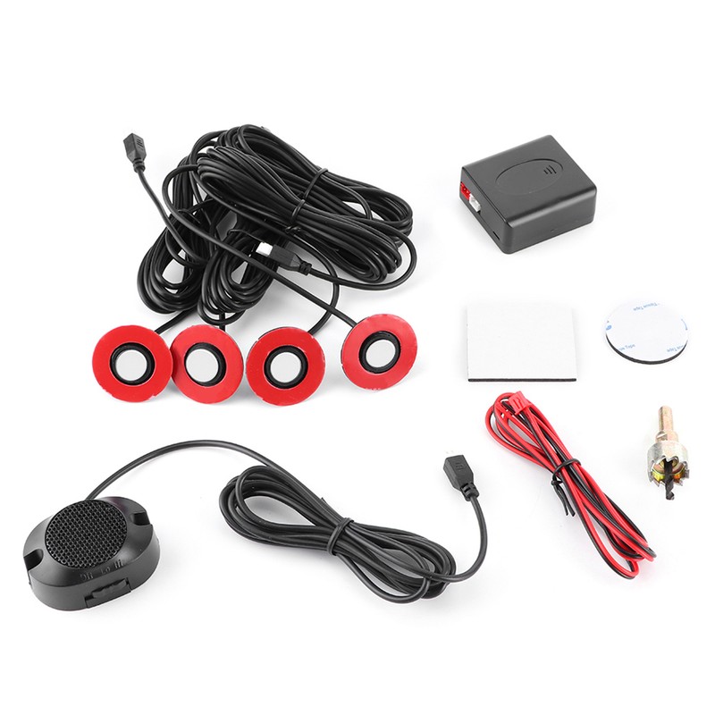 16.5mm Car BuiltIn Backup Radar Sensor Reversing Assistance with Audio