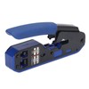 RJ45 Crimping Tool Kit Network Cable Ethernet Jack Pass Through